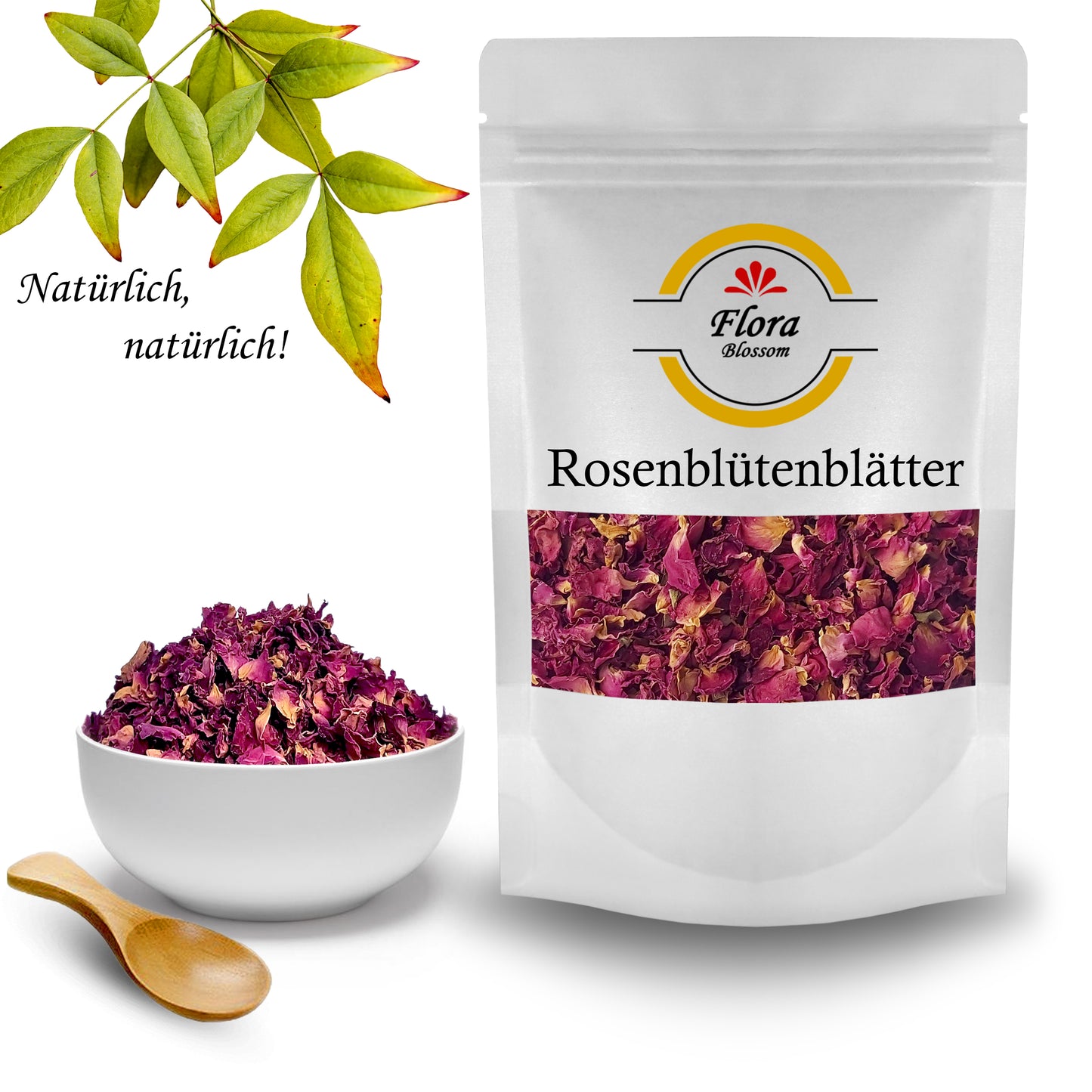 Rosenblütenblätter