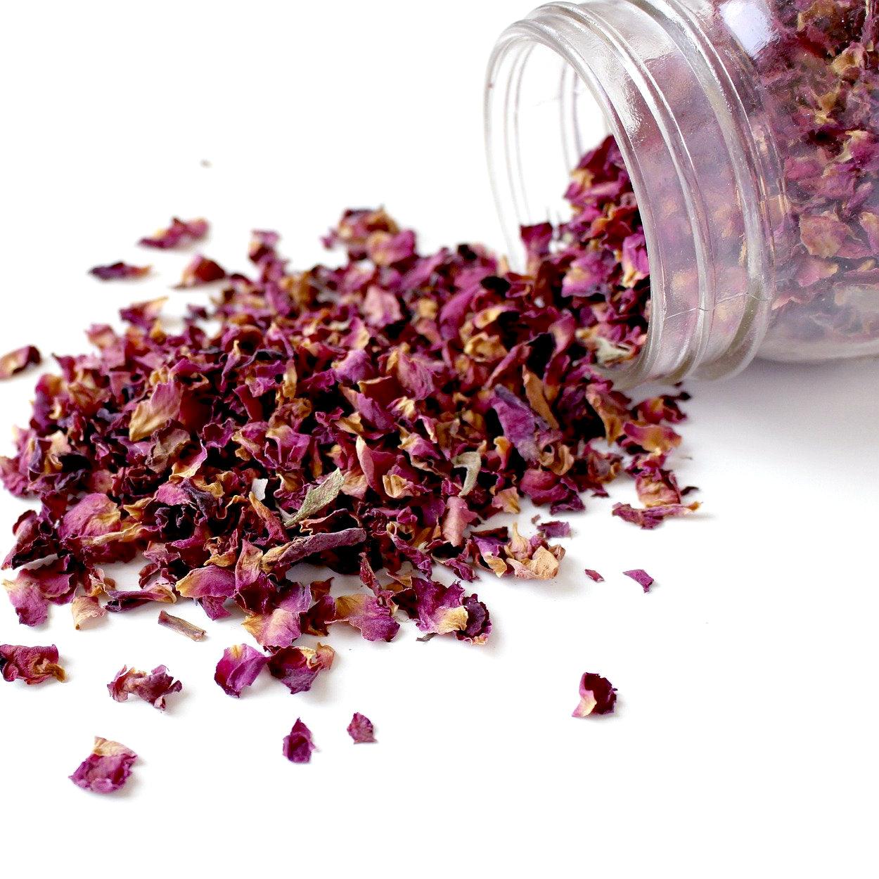 Rosenblütenblätter Rosentee Essrosen Rosenknospen Rosenblätter Deko Rosen von Flora Blossom Gewürze Kräuter Tee Online Kaufen